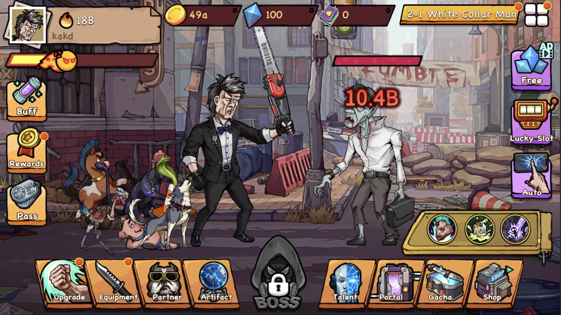 Idle Zombie Hunter screenshot